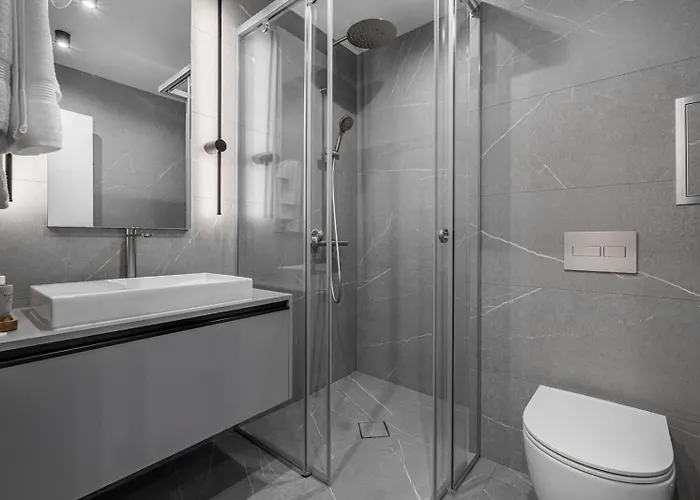 아파트 Stylish 1br With Balcony & Parking I Skyline By Flat Mаnаger