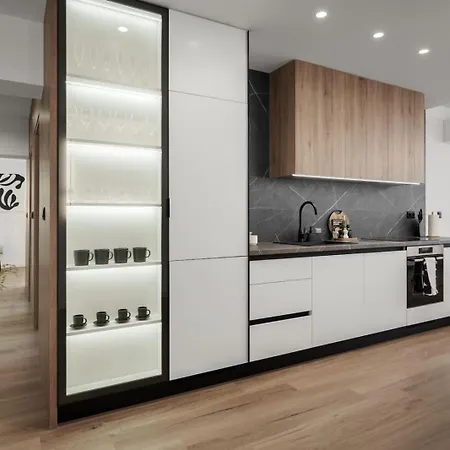 Stylish 1br With Sea View - Pool, & Parking I Skyline By Flat Mаnаger 아파트